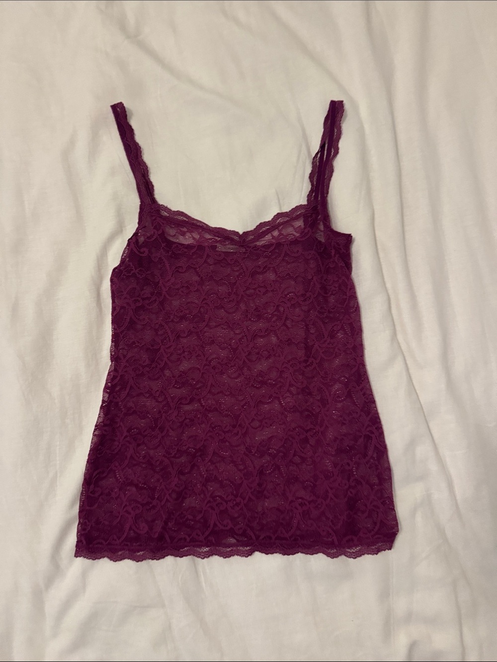 intimissimi Lace Camisole in Wine
